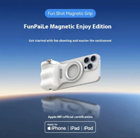 Magnetic Bluetooth Camera Grip